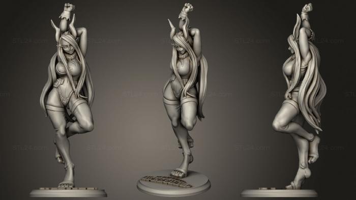 Figurines of girls (Mirko, STKGL_1168) 3D models for cnc